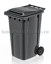 Контейнер для мусора 240 л серый облегченный 240 серый в Кызыле Контейнер для мусора 240 л серый облегченный 240 серый в Кызыле