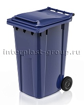 Контейнер для мусора 240 л синий облегченный 240 синий в Кызыле Контейнер для мусора 240 л синий облегченный 240 синий в Кызыле