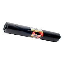 Мешки для мусора 240 л, черные, в рулоне 5 шт., ПВД 80 мкм, 1300х900 мм, МЕШКОFF, 4217 в Кызыле
