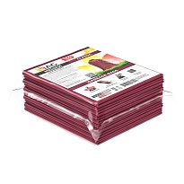Мешки для мусора 160 л, бордовые, в пачке 10 шт., ПВД, 40 мкм, 900х1100 мм, i-Bag в Кызыле